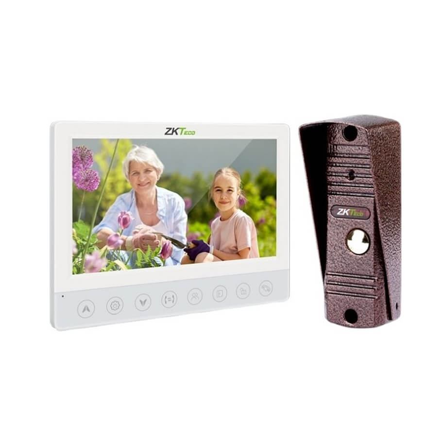 Bộ chuông cửa màn hình Analog ZKTeco VK07-A01 Kit